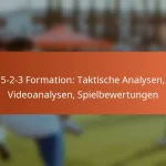 5-2-3 Formation: Taktische Analysen, Videoanalysen, Spielbewertungen